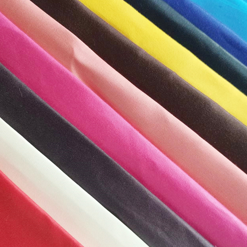 TMIE-08-1-2 85GSM 125 cm Komfortabel klesskjorte og smidig fôrstoff 100 % polyester Ulike farger tilgjengelig Farget polert polyester poplinstoff