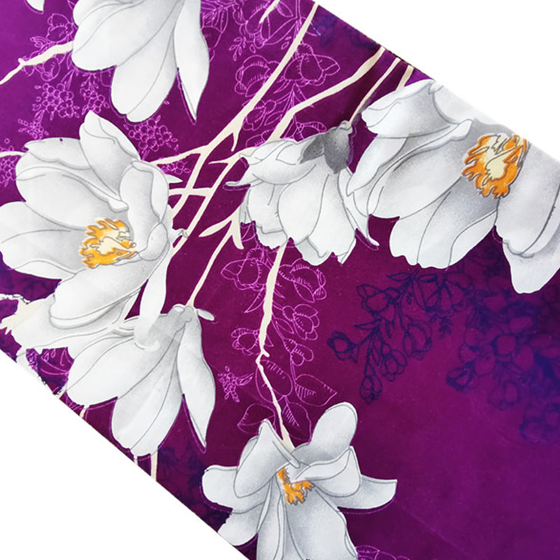 TMIE-10-4 70GSM Lett Pigment Print Design Polyester Vanlig vevd lakenstoff