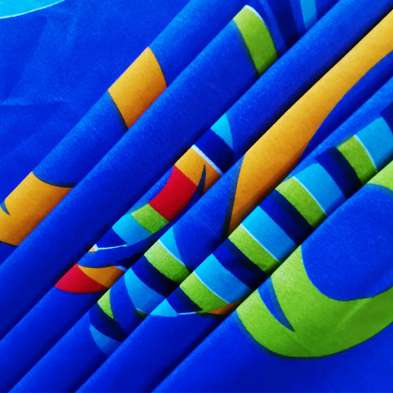 TMIE-10-5 65GSM Lett Pigment Print Design Polyester Vanlig vevd lakenstoff