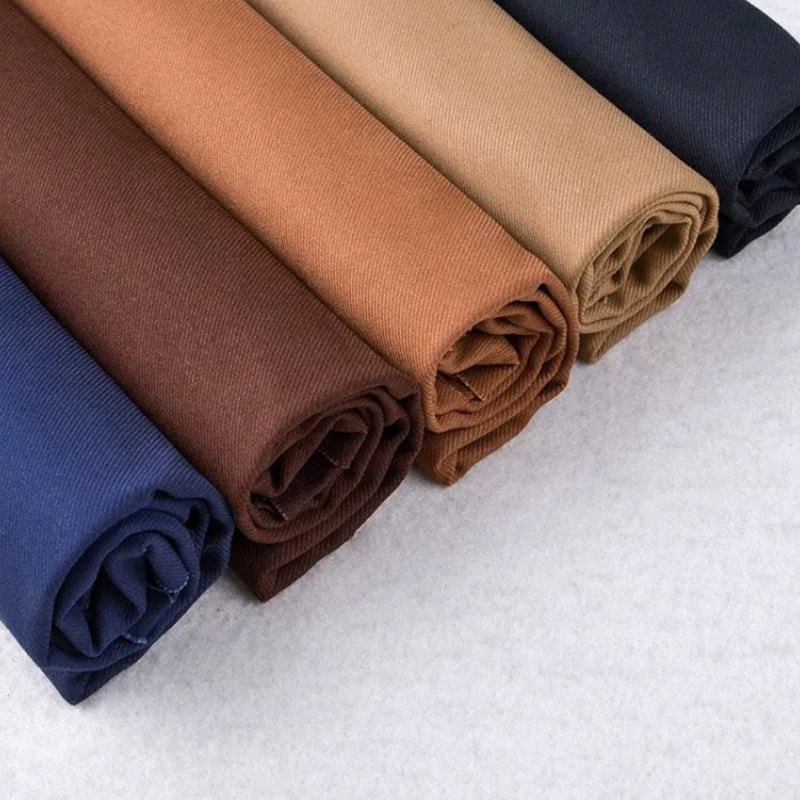 TMIE-08-4-1 Mellomvekt 110GSM tilpassede farger Polyester Poplin Twill stoff