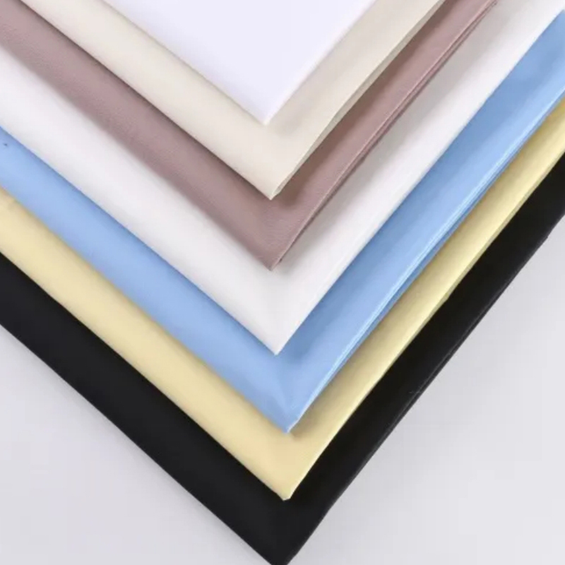 TMIE-08-4-2 Mellomvekt 115GSM farget farger polyester poplin twill stoff