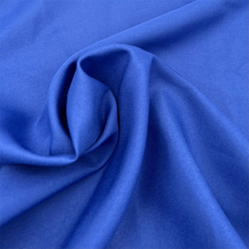 TMIE-03-1-4 Twill Blå Mellomvekt 150 GSM Minimatt polyesterstoff